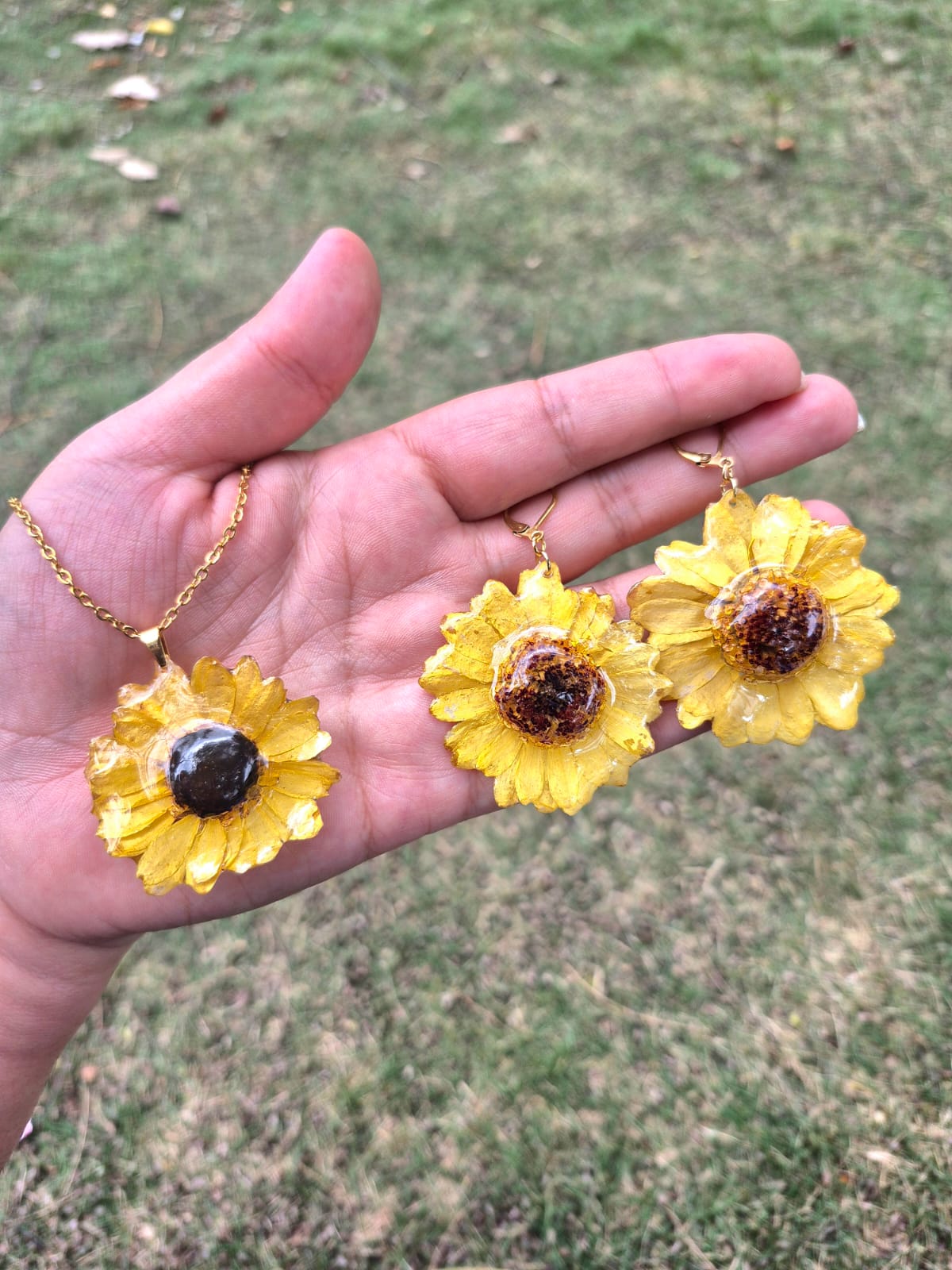  mini girasoles